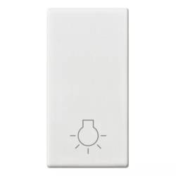 Vimar Tasto 1M simbolo luce bianco