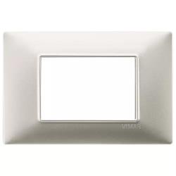 Vimar Placca 3M nichel opaco