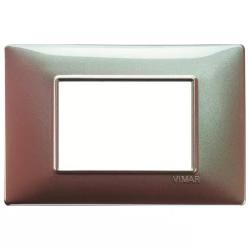 Vimar Placca 3M marrone micalizzato