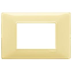 Vimar Placca 3 posti reflex colore cedro