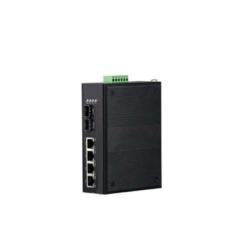 4NET Switch industriale 4 porte PoE + 2 SFP 1000base-FX