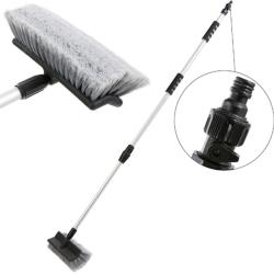 Spazzola per lavaggio auto con braccio estensibile 1070 - 1760 mm spruzza acqua
