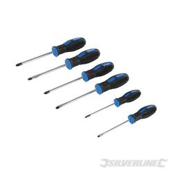 Set di cacciaviti per uso generico 6 pezzi Silverline