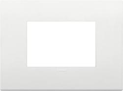 Placca Vimar Arke 3 moduli classic bianco 19653.74