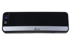 TERMOVENTILATORE CON EROGATORE CERAMICO PTC SPLIT ELEGANT NERO 2000W - 56x10xH19 CM