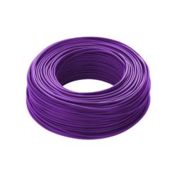 CAVO ELETTRICO UNIPOLARE CORDINA CPR FS17 (EX N07VK) SEZIONE 1X1   200 METRI VIOLA