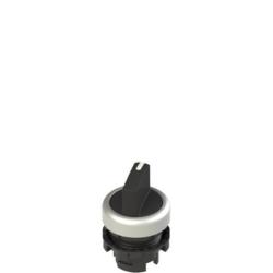 SELETTORE A LEVA CORTA 2 POSIZIONI NERO