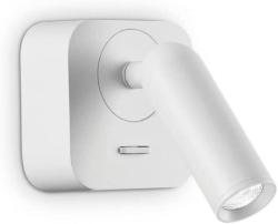 Applique led Ideal Lux BEAN 260648 bianco orientabile