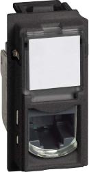 Bticino living Now Connettori RJ45 toolless UTP cat5E nero KG4279C5E