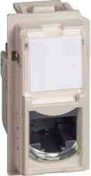 Bticino Living Now Connettori RJ45 toolless UTP cat5E sabbia KM4279C5E