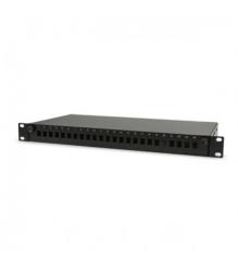 Cassetto Ottico Estraibile Per Rack 19" 1U 24 Porte Sc Duplex