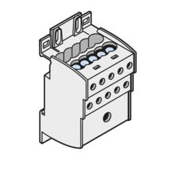 RIPARTITORE MODULARE 125A CON ATTACCO