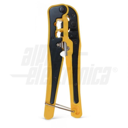 Pinza plastica a crimpare per spine modulari 4-6-8P  