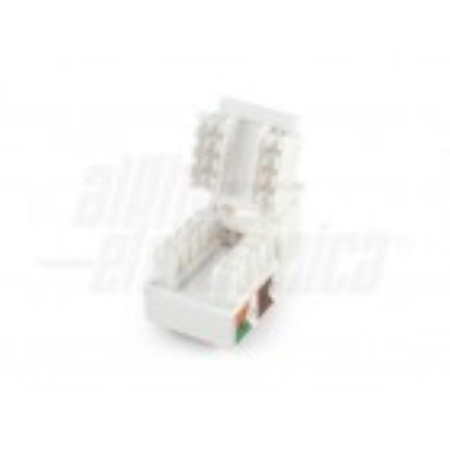 Presa Keystone 8P8C RJ45 non schermata - Cat.5e - UTP - Crimpaggio senza utensile