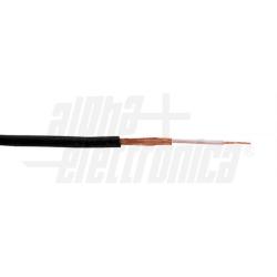 Cavo schermato 1x0,22mm² - Nero