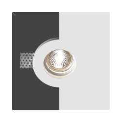 FARETTO QUADRATO INTERNO TONDO 50W GU10