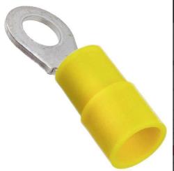 CAPICORDA OCCHIELLO GIALLO 6mmq VITE D.6