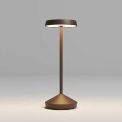 Lampada da tavolo led ricaricabile MARRONE