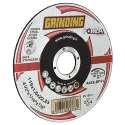 GRINDING "FORZA" DISCO PIANO X FERRO 115X1,6