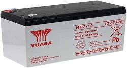 BATTERIA 12V 7 AH YUASA 151X65X97,5