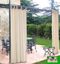 TENDA A BRETELLA PER GAZEBO 160X270H COLORE ECRU'