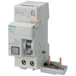 Blocco differenziale Siemens 2P 40A 300mA tipo AS 2 moduli per 5SL6-SL4 5SM26238