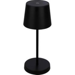 LAMPADA DA TAVOLO ART. BT10001 NERO BATTERIA RICARICABILE 