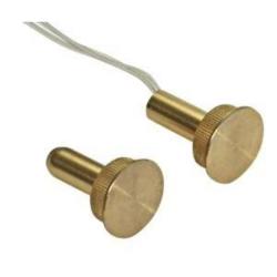 Contatto magnetico ad alta portata per porte in ferro Ø 20mm CTI102