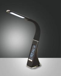 FABAS LUCE 3380-30-101 LAMPADA DA TAVOLO LED TRANI 5W 300lm REGOLAZIONE LUCE AL TOCCO COLOR NERA