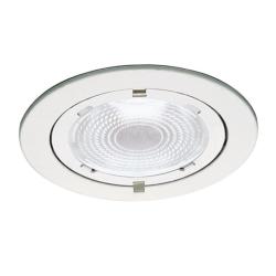 FARETTO DA INCASSO TOR 15 FISSO CON VETRO DI PROTEZIONE D.154mm