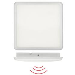 PLAFONIERA CON RILEVATORE DI MOVIMENTO INTERNO 30X30 25W 3/4/5K