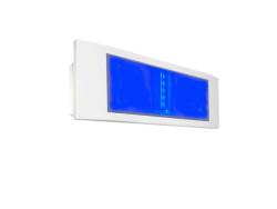 Beghelli 1499BLU Lampada emergenza e notturna ricaricabile LED, 11W, 8 ore di autonomia, 130 Lumen, IP40, Parete o incasso