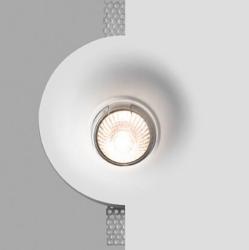 FARETTO TONDO Lampada SPOT da SOFFITTO in gesso.