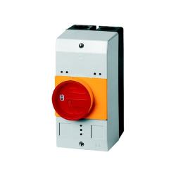 CUSTODIA ISOLANTE TIPO IP55 MAGLIA ROTATIVA ROSSA GIALLA