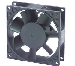 VENTILATORE ASSIALE SUPPORTO CUSCINETTI 80X80X25,4 MM