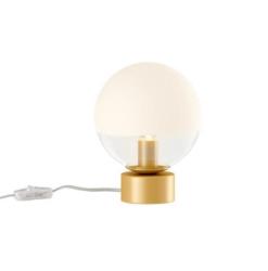 BERRY Lampada da tavolo 1 x max. 42W E27 Metallo Vetro opale