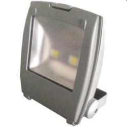 PROIETTORE LED PER ESTERNI IN ALLUMINIO VERNICIATO GRIGIO 120W 6000K