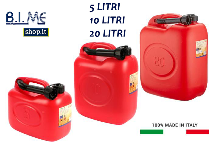 Unitec 73851 - Tanica per Benzina 10 L in plastica