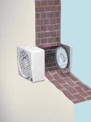 KIT PER INSTALLAZIONE A MURO LARGO PER ASPIRATORI VORTICE MODELLO VARIO