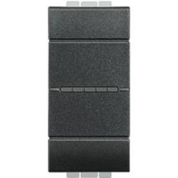 Living Light - pulsante ax 1P NO 10A 1m antra