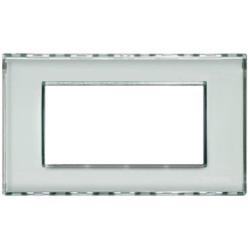 Living Light - placca 4P personalizzabile