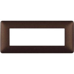 matix - placca 6p marrone caffe