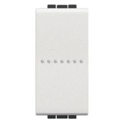 Living Light - interruttore ax 1P 10A 1m bian