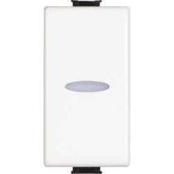 Matix - deviatore ax 1P 10A 1m bian