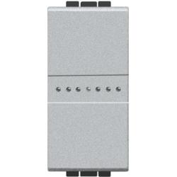 Living Light - interruttore ax 1P 10A 1m tech
