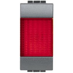 BTicino Living International L4371R antracite portalampada spia 24V