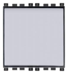 Vimar arke pulsante a targhetta apriporta frutto 1polo no 10a grigio scuro vimar 19050