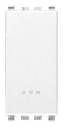 Vimar EIKON PULSANTE 1P 10A BIANCO