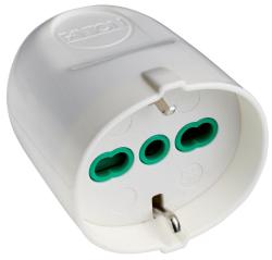 Presa P40 2P+T 16A smontabile, colore bianco