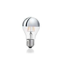 IDEAL LUX Lampadina E27 Goccia 08w 3000k Cri80 Cromo - 123882